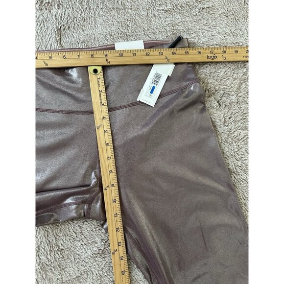 Calvin Klein Metallic-Print High-Waist 7/8 Length Leggings New - Picture 16 of 16